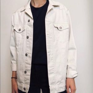 ASOS white denim jacket
